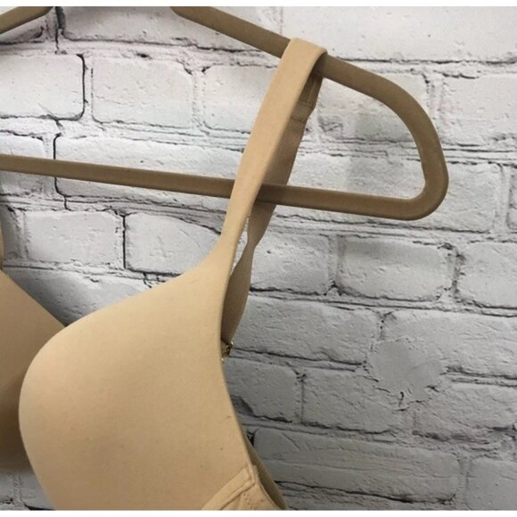 Soma Bra Womens 40D T-Shirt Embraceable Wireless Adjustable Strap Beige 072103 - Picture 5 of 9